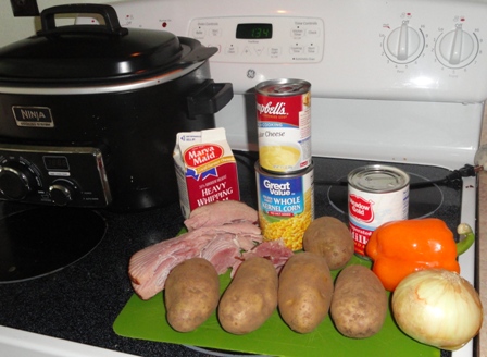 Scalloped Potatoes Ingredients